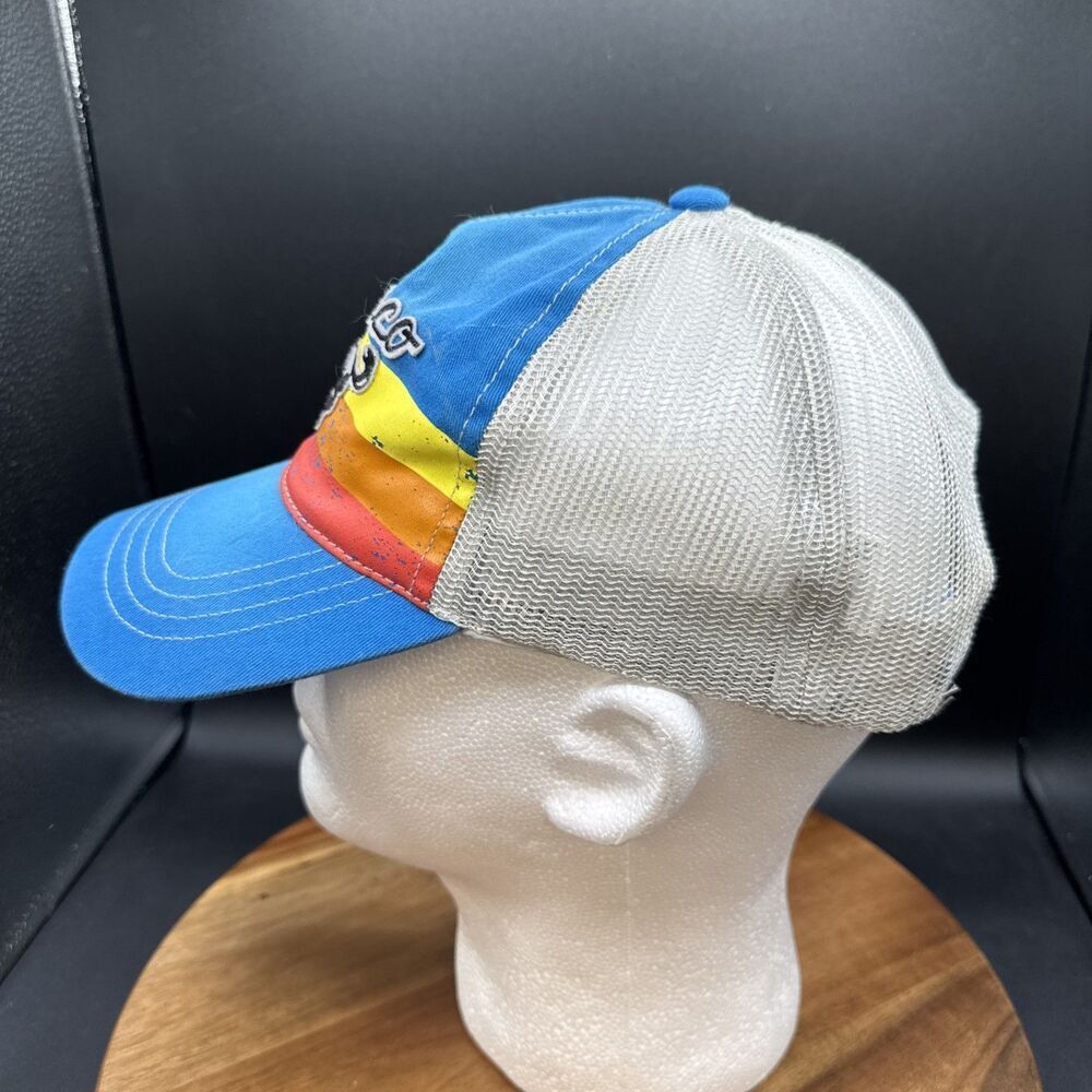 Ford Bronco Retro Logo Blue Snapback Hat Officially Licensed Pre-Owned Cap - Picture 2 of 6